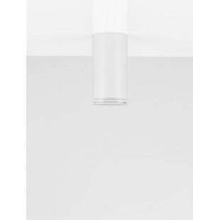 Lampa spot Moma biała - minimalistyczny design | Decolab24