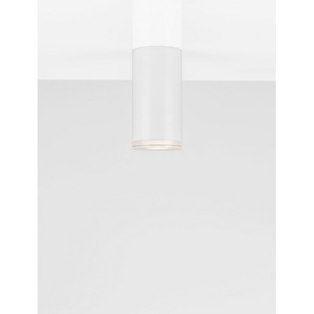 Lampa spot Moma biała - minimalistyczny design | Decolab24