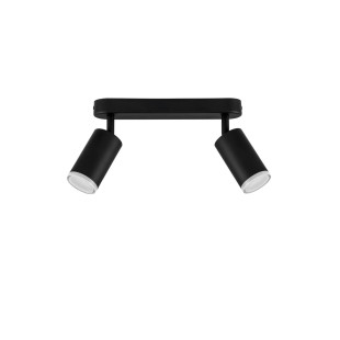 Reflektor Moma 2xGU10 Czarny | Oświetlenie Minimalistyczne