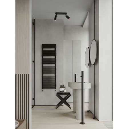 Reflektor Moma 2xGU10 Czarny | Oświetlenie Minimalistyczne