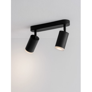 Reflektor Moma 2xGU10 Czarny | Oświetlenie Minimalistyczne