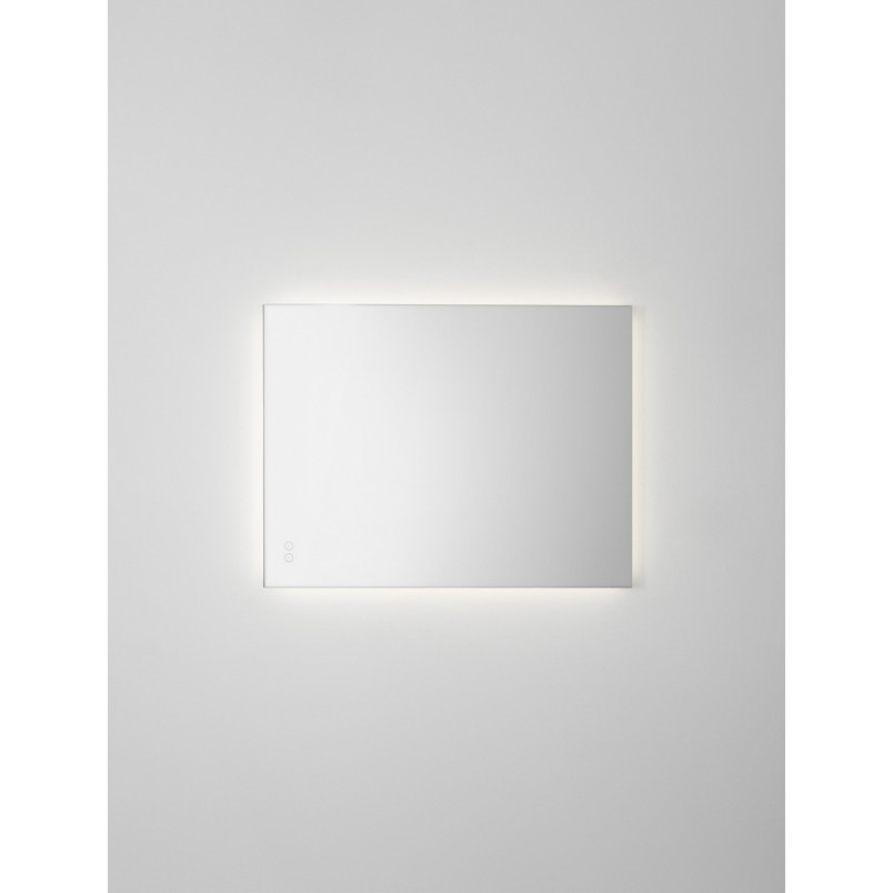 Lustro LED Daliap 80x80cm - Nowoczesne, Bezramkowe, IP44
