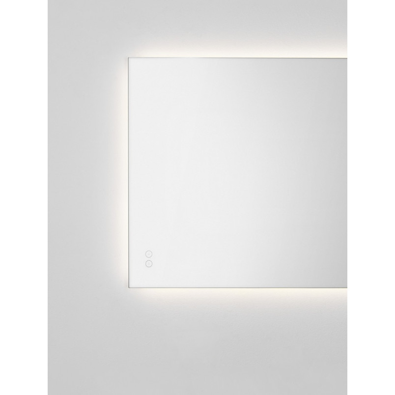 Lustro LED Daliap 80x80cm - Nowoczesne, Bezramkowe, IP44