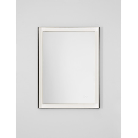 Lustro LED 60x80 czarne - Decolab24 | Oświetlenie łazni