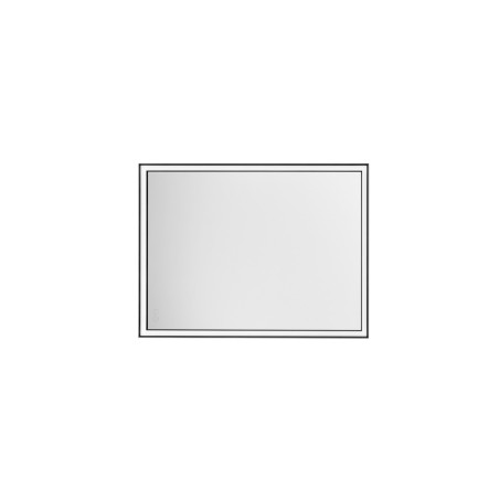 Lustro LED Broma 80x60 czarne - Decolab24