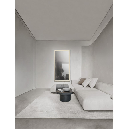 Lustro LED Donaia 150x75 czarne - Decolab24