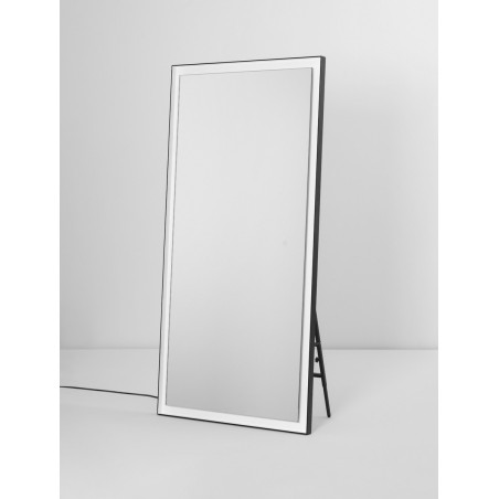 Lustro LED Donaia 150x75 czarne - Decolab24