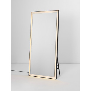 Lustro LED Donaia 150x75 czarne - Decolab24