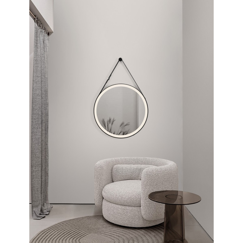 Lustro LED Mirse 64cm - Eleganckie Oświetlenie Łazienki | Decolab24