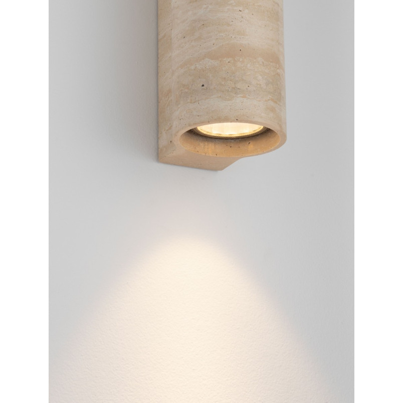 Kinkiet zewnętrzny Malba LED - Trawertyn, 3000K-6000K | Decolab24