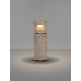 Lampa zewnętrzna Malba LED - Elegancki trawertyn | Decolab24