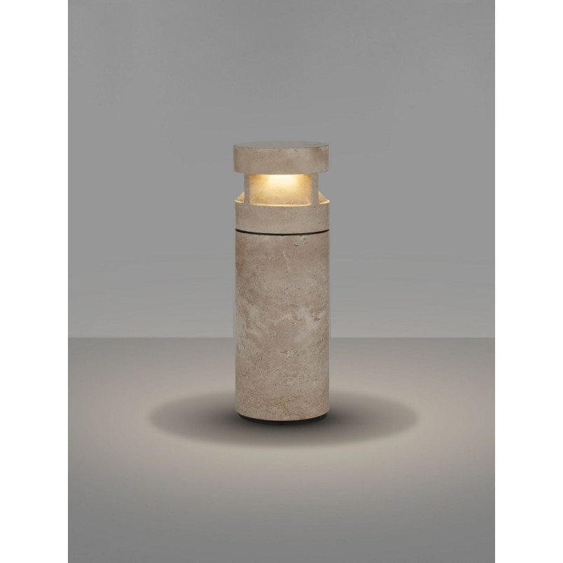 Lampa zewnętrzna Malba LED - Elegancki trawertyn | Decolab24