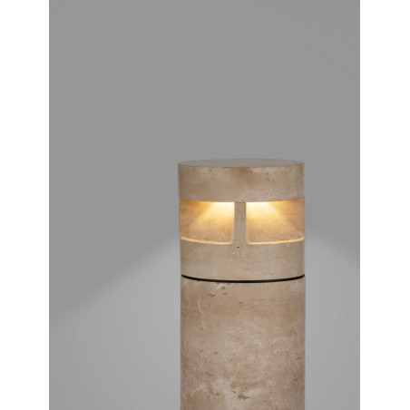 Lampa zewnętrzna Malba LED - Elegancki trawertyn | Decolab24