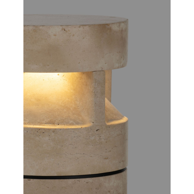 Lampa zewnętrzna Malba LED - Elegancki trawertyn | Decolab24
