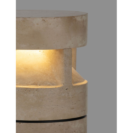 Lampa zewnętrzna Malba LED - Elegancki trawertyn | Decolab24