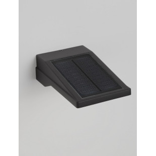Kinkiet solarny Sotrek LED 3000K czarny - czujnik ruchu