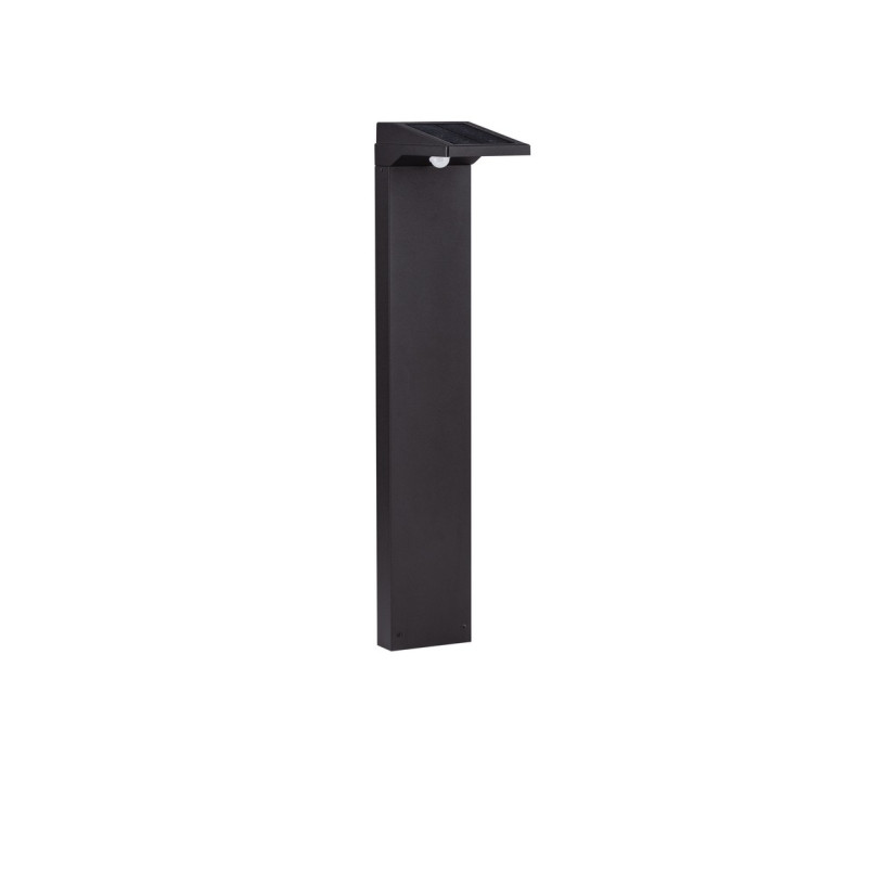 Lampa Solarna Stojąca Sotrek | Czujnik Ruchu, 65cm, Czarna