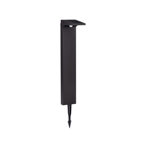 Lampa Solarna Stojąca Sotrek | Czujnik Ruchu, 65cm, Czarna