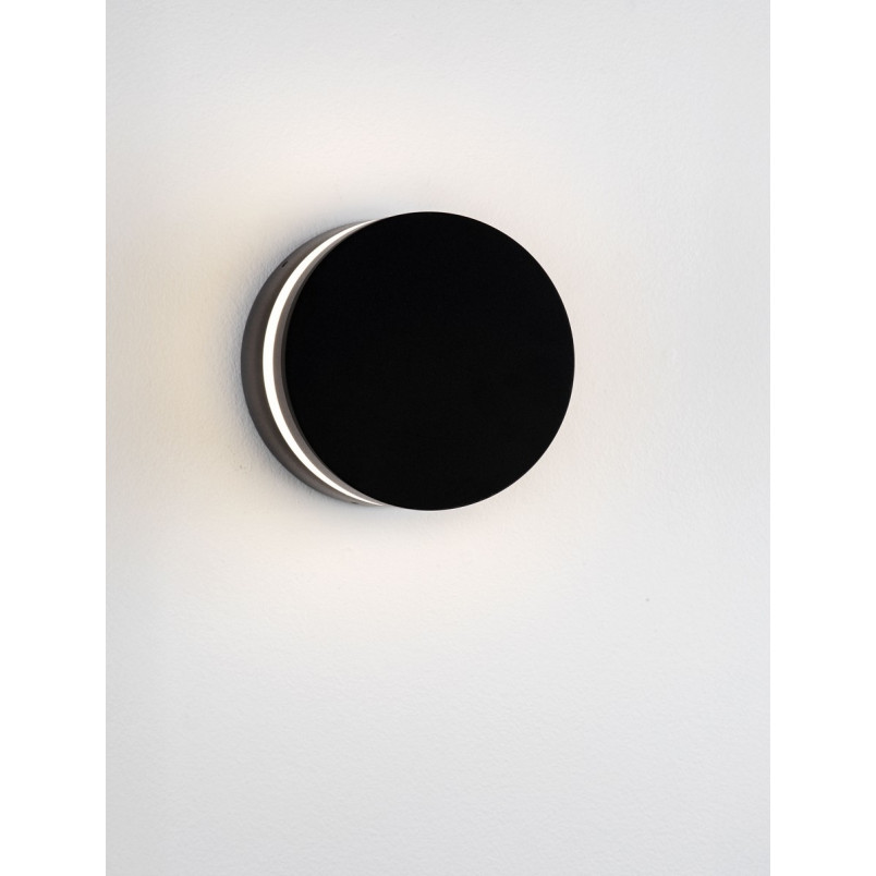Kinkiet zewnętrzny LED czarny mat - Raip 15cm | Decolab24