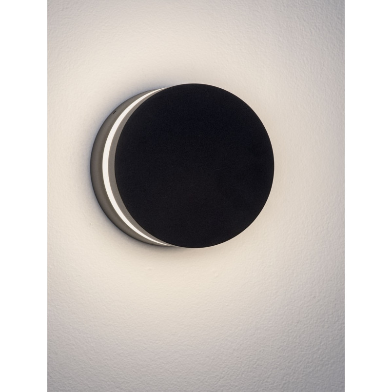 Kinkiet zewnętrzny LED czarny mat - Raip 15cm | Decolab24