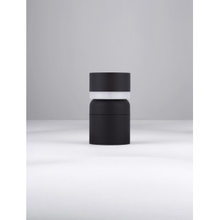 Słupek ogrodowy LED Raip - nowoczesny design, 25cm, czarny mat