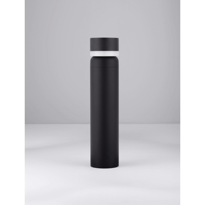 Słupek ogrodowy LED Raip - Nowoczesny design, 65cm, Czarny Mat
