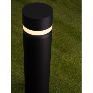 Słupek ogrodowy LED Raip - Nowoczesny design, 65cm, Czarny Mat