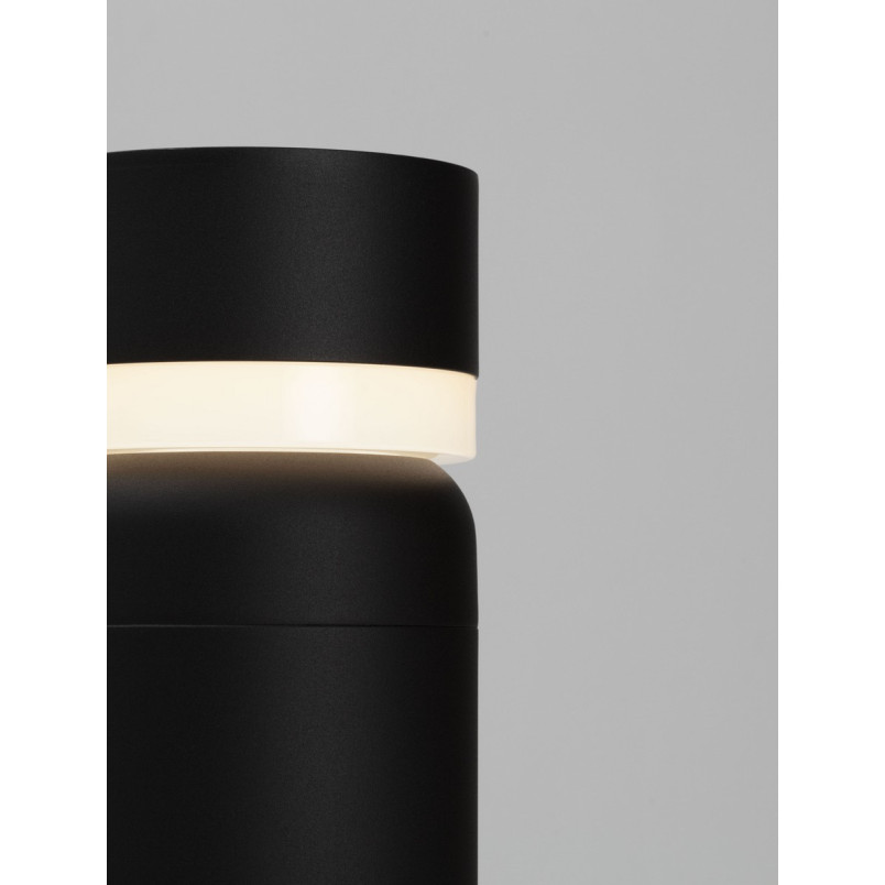 Słupek ogrodowy LED Raip - Nowoczesny design, 65cm, Czarny Mat