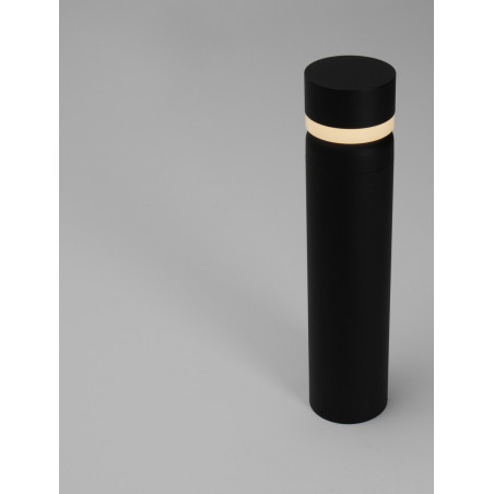 Słupek ogrodowy LED Raip - Nowoczesny design, 65cm, Czarny Mat