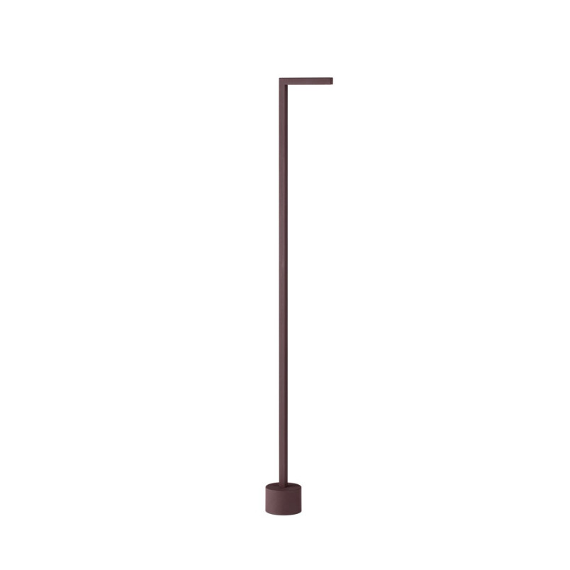Słupek ogrodowy Piper LED - nowoczesny design, rdzawy (corten)