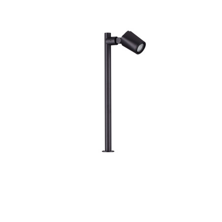 Słupek ogrodowy Pispy 50cm - Regulowany, Czarny | Decolab24