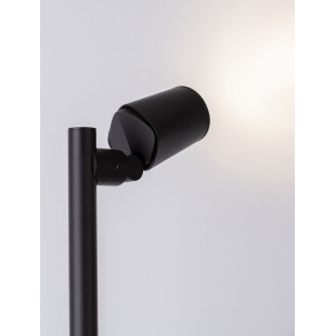 Słupek ogrodowy Pispy 50cm - Regulowany, Czarny | Decolab24