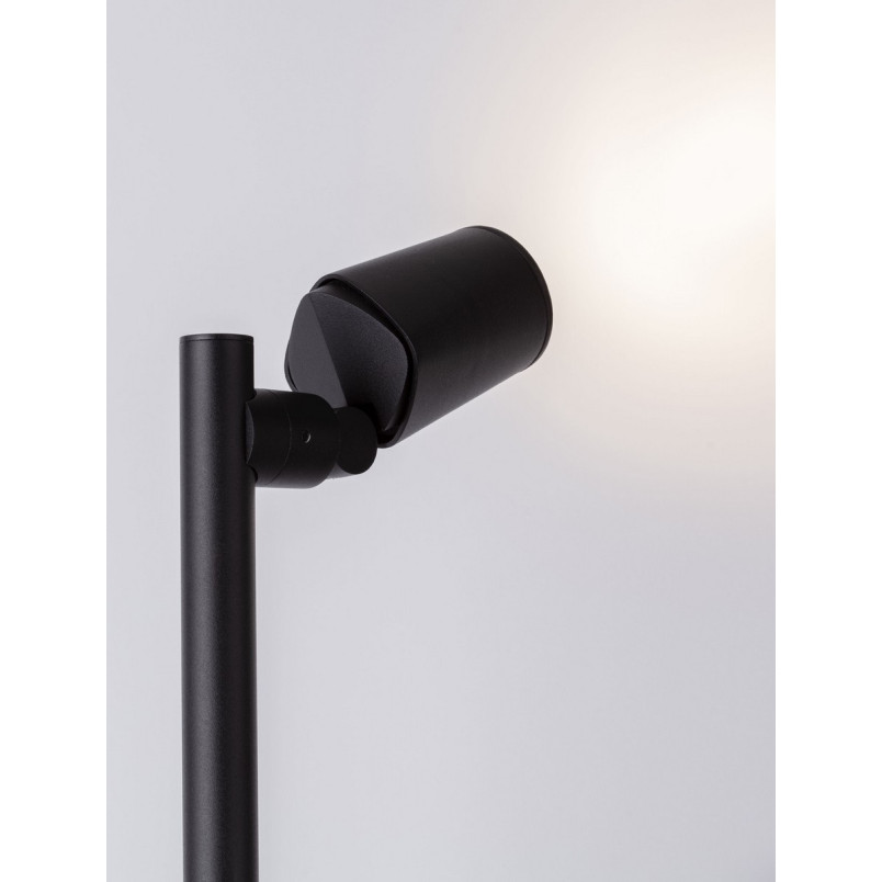 Słupek ogrodowy Pispy 50cm - Regulowany, Czarny | Decolab24