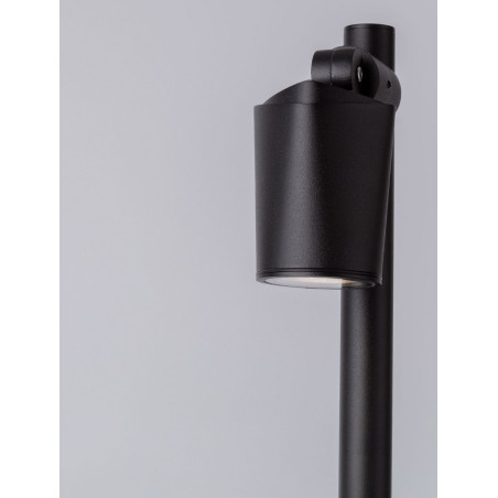 Słupek ogrodowy Pispy 50cm - Regulowany, Czarny | Decolab24