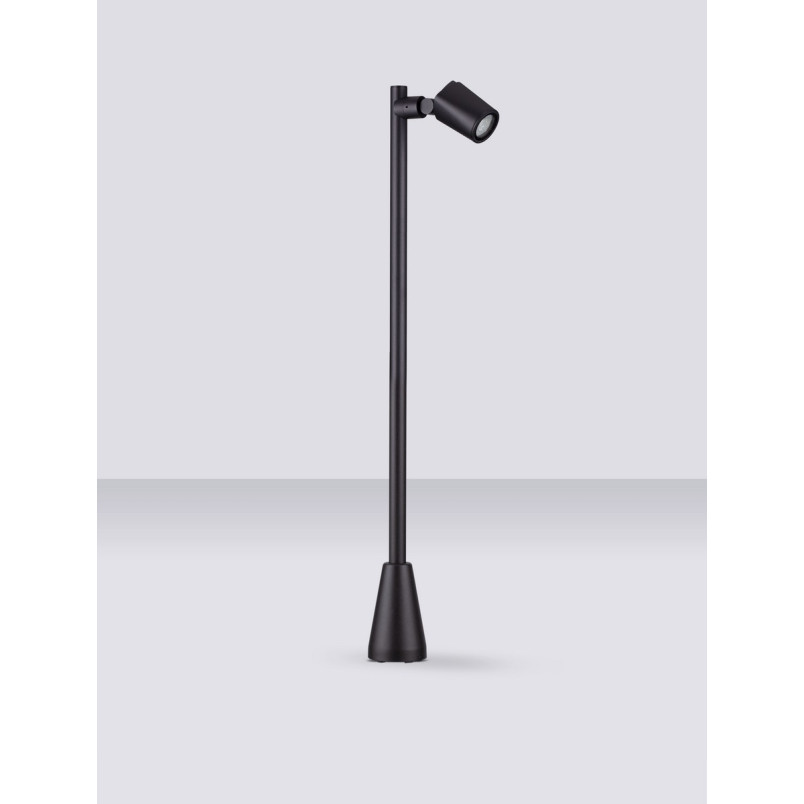 Słupek Ogrodowy Regulowany Pispy 1000cm Czarny | Decolab24