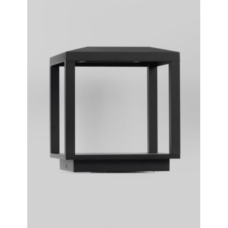 Lampa Virpe LED - Stojąca, Czarna, 26cm | Decolab24