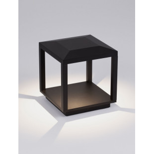Lampa Virpe LED - Stojąca, Czarna, 26cm | Decolab24