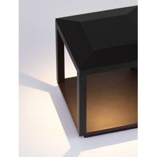 Lampa Virpe LED - Stojąca, Czarna, 26cm | Decolab24