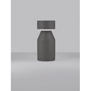 Słupek ogrodowy Lupa LED - Decolab24 | 3000K, Beton, Czarny