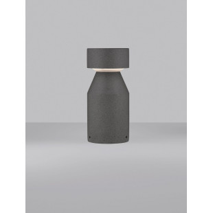 Słupek ogrodowy Lupa LED - Decolab24 | 3000K, Beton, Czarny