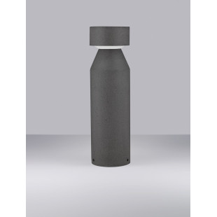 Słupek ogrodowy betonowy Lupa LED | Decolab24 - 3000K