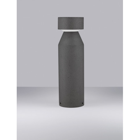 Słupek ogrodowy betonowy Lupa LED | Decolab24 - 3000K