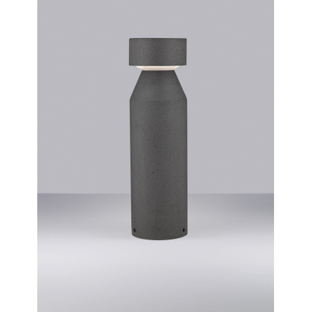 Słupek ogrodowy betonowy Lupa LED | Decolab24 - 3000K