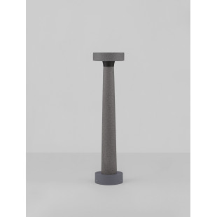 Lampa zewnętrzna Mirac LED - Betonowa, szara - Decolab24