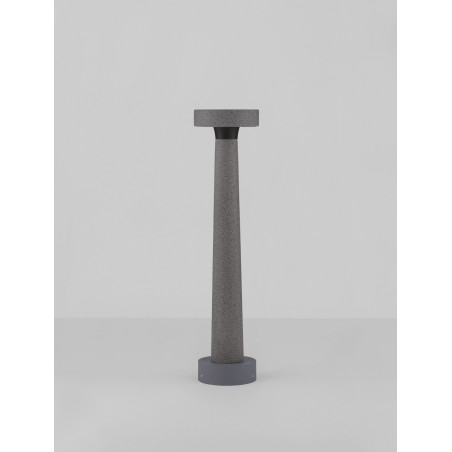 Lampa zewnętrzna Mirac LED - Betonowa, szara - Decolab24
