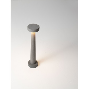 Lampa zewnętrzna Mirac LED - Betonowa, szara - Decolab24