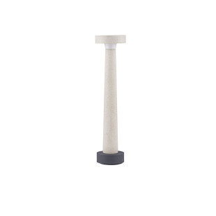 Lampa zewnętrzna betonowa Mirac LED - Decolab24 | Biała, 50cm