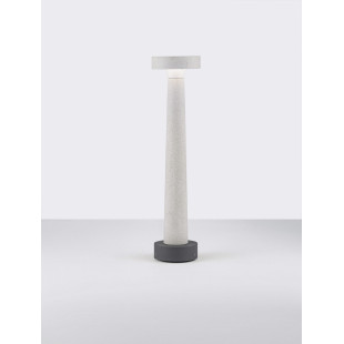 Lampa zewnętrzna betonowa Mirac LED - Decolab24 | Biała, 50cm