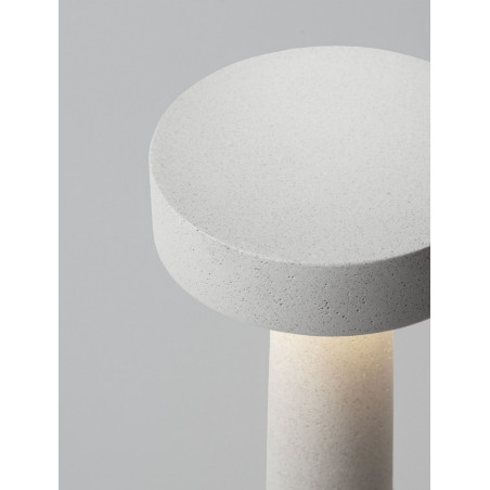 Lampa zewnętrzna betonowa Mirac LED - Decolab24 | Biała, 50cm