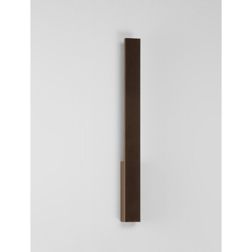 Kinkiet ogrodowy pionowy Sipsos LED - Decolab24 | Rdzawy, IP65